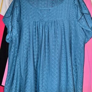 Blue Women's Top